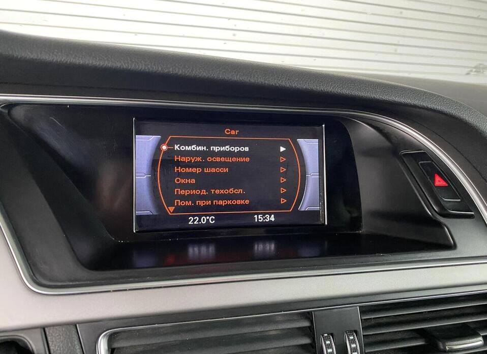Audi A4, IV (B8) Рестайлинг 1.8 CVT (170 л.с.)