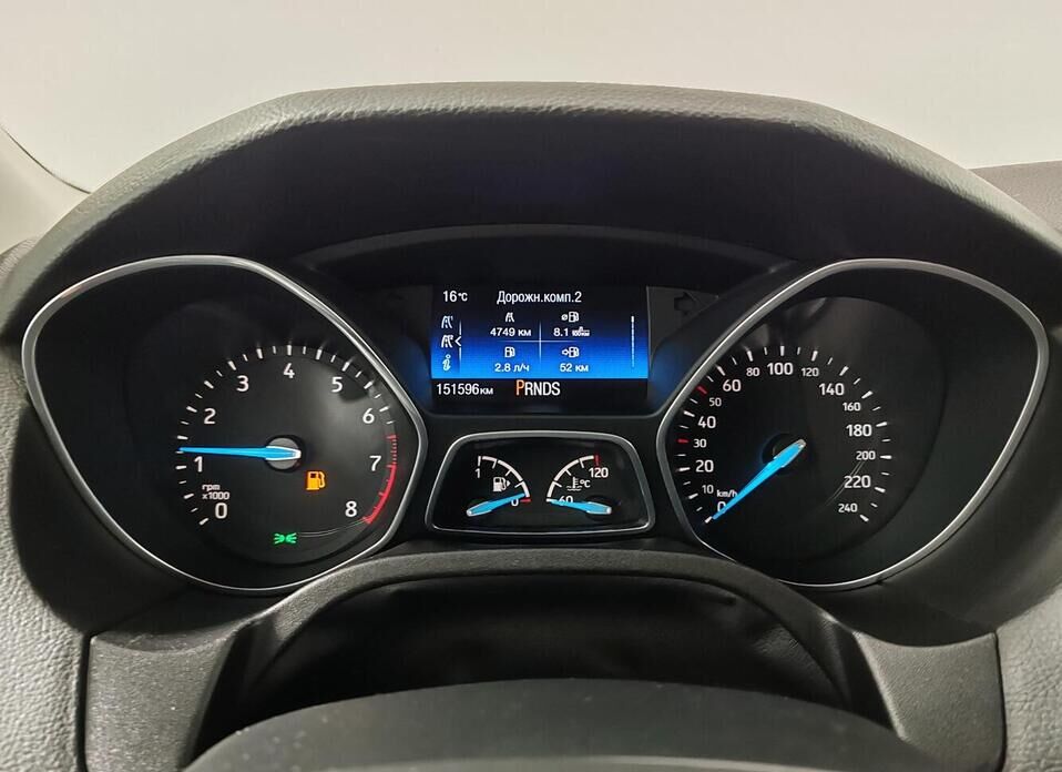 Ford Focus, III Рестайлинг 1.6 AMT (125 л.с.)