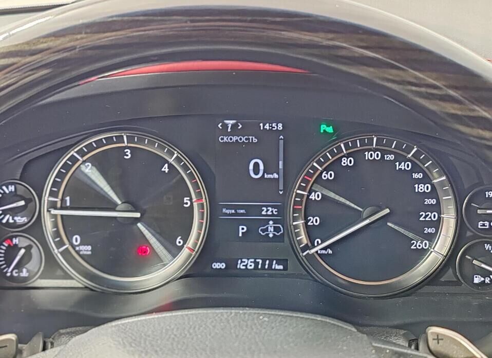 Lexus LX, III Рестайлинг 2 450d 4.5d AT (272 л.с.) 4WD